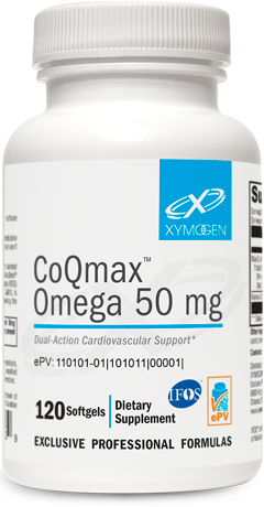 CoQmax™ Omega 50 mg 120 Softgels