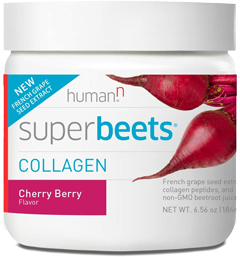 SuperBeets Collagen Cherry Berry 30 Servings