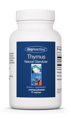 Thymus Natural Glandular 75 Capsules
