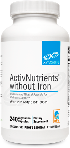 ActivNutrients® without Iron 240 Capsules