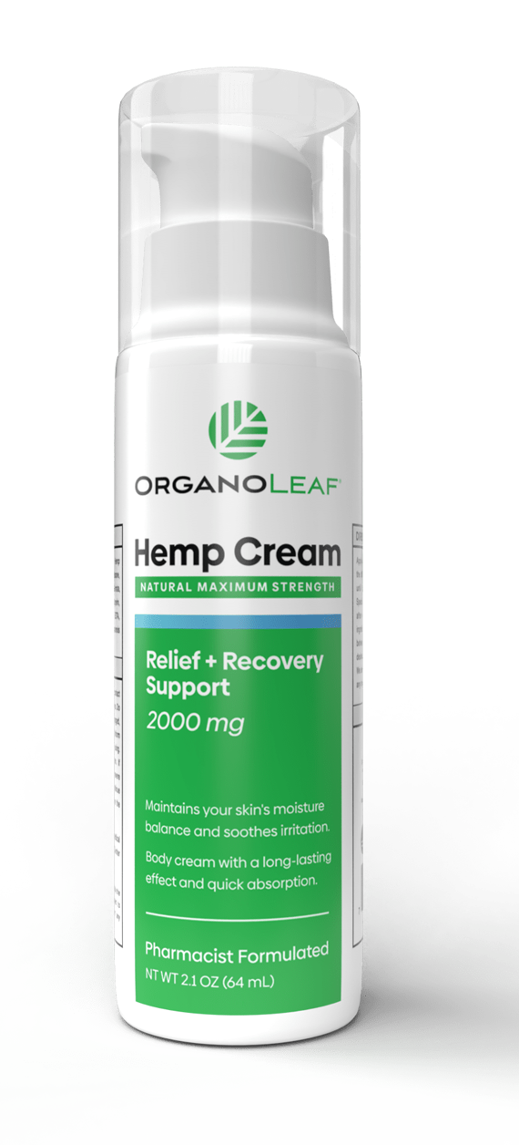 Hemp Body Cream Pump 2000 mg 2.1 oz