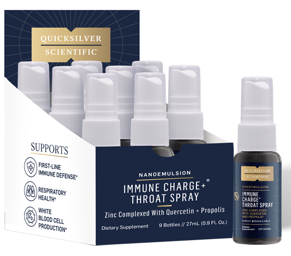 Immune Charge+ Throat Spray 9 Pack