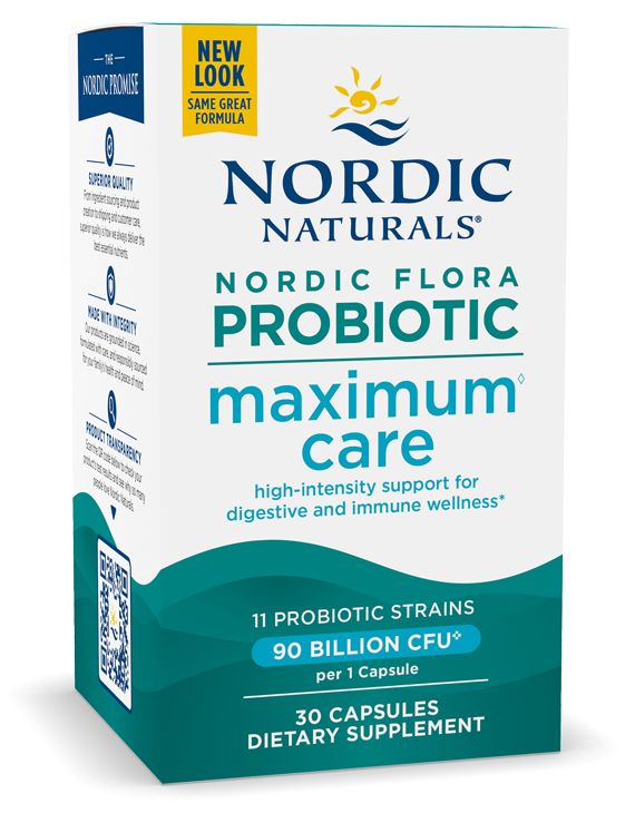 Nordic Flora Probiotic Maximum Care 30 Capsules