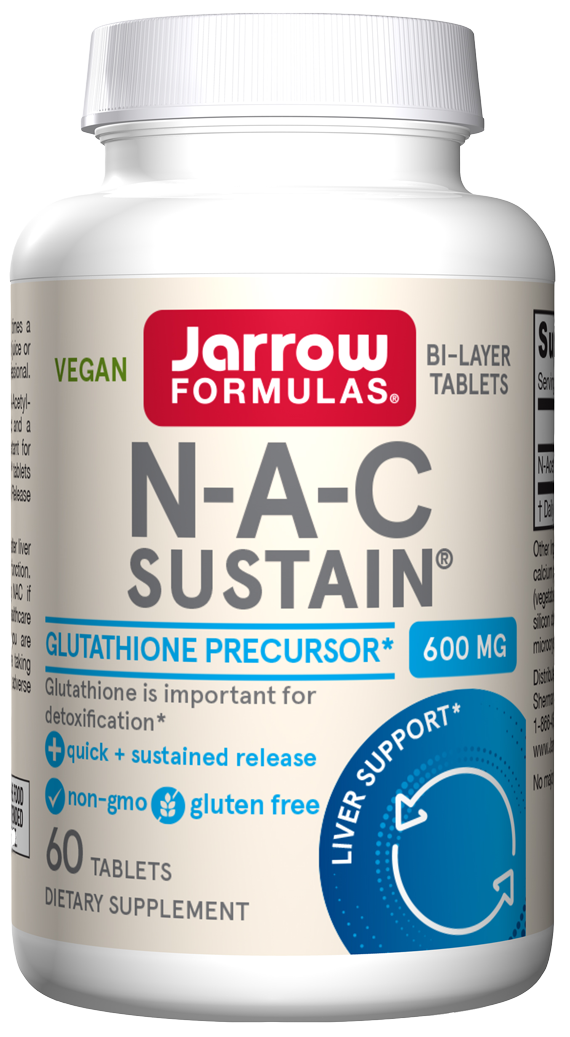 NAC Sustain 600 mg 60 Tablets