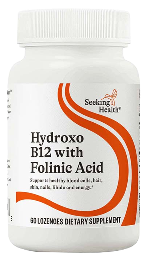 Hydroxo B12 with Folinic Acid 60 Lozenges