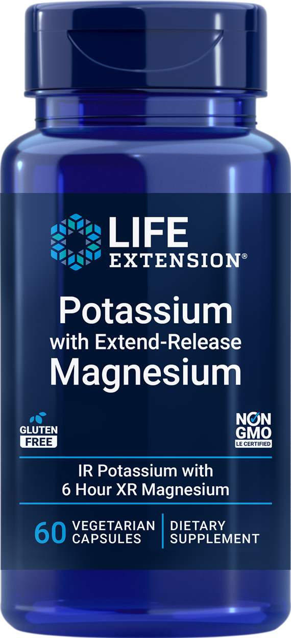 Potassium with Extend-Release Magnesium 60 Capsules
